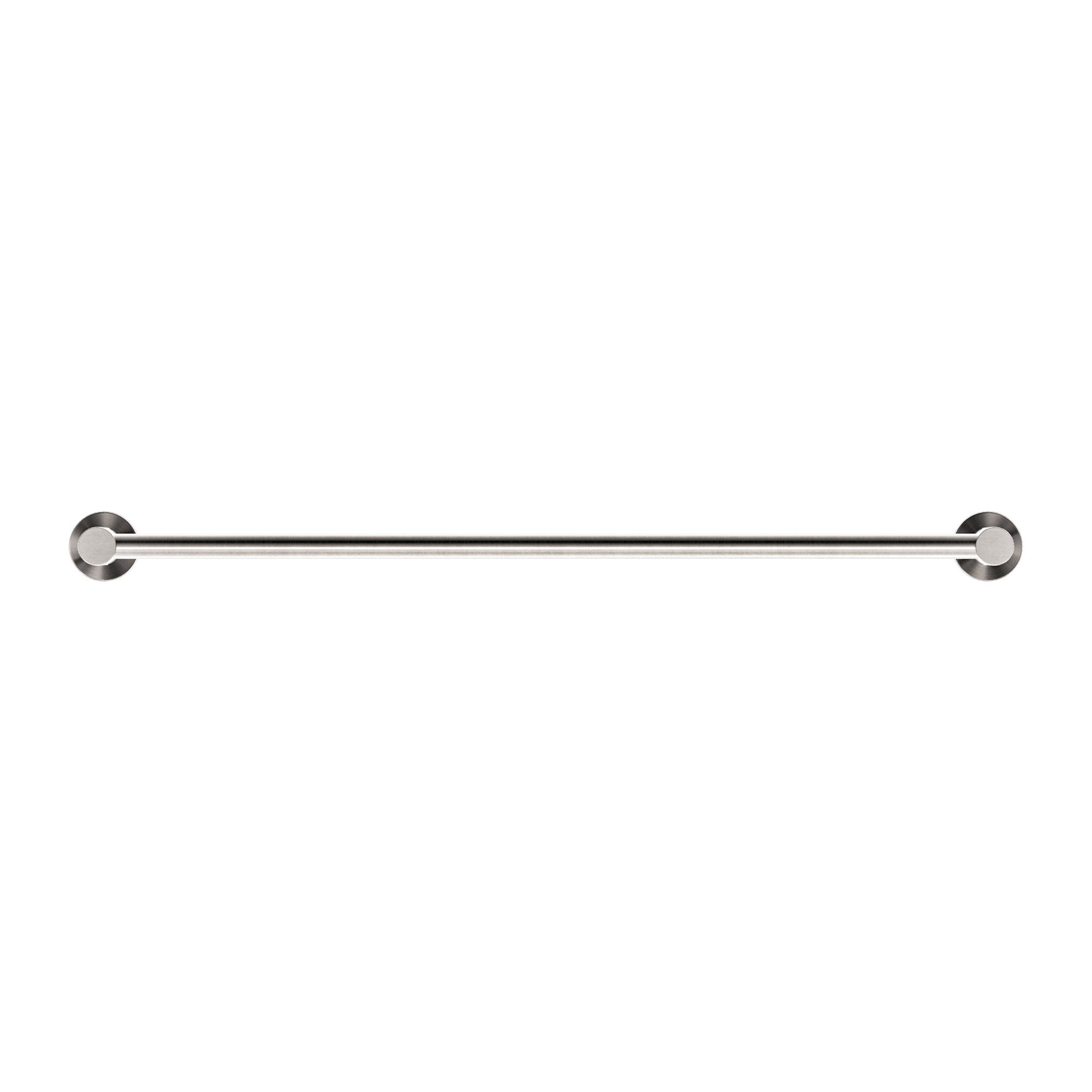 Nero Mecca Double Towel Rail 800mm - Brushed Nickel - NR1930dBN