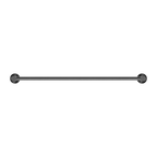 Nero Mecca Double Towel Rail 600mm - Gun Metal - NR1924dGM
