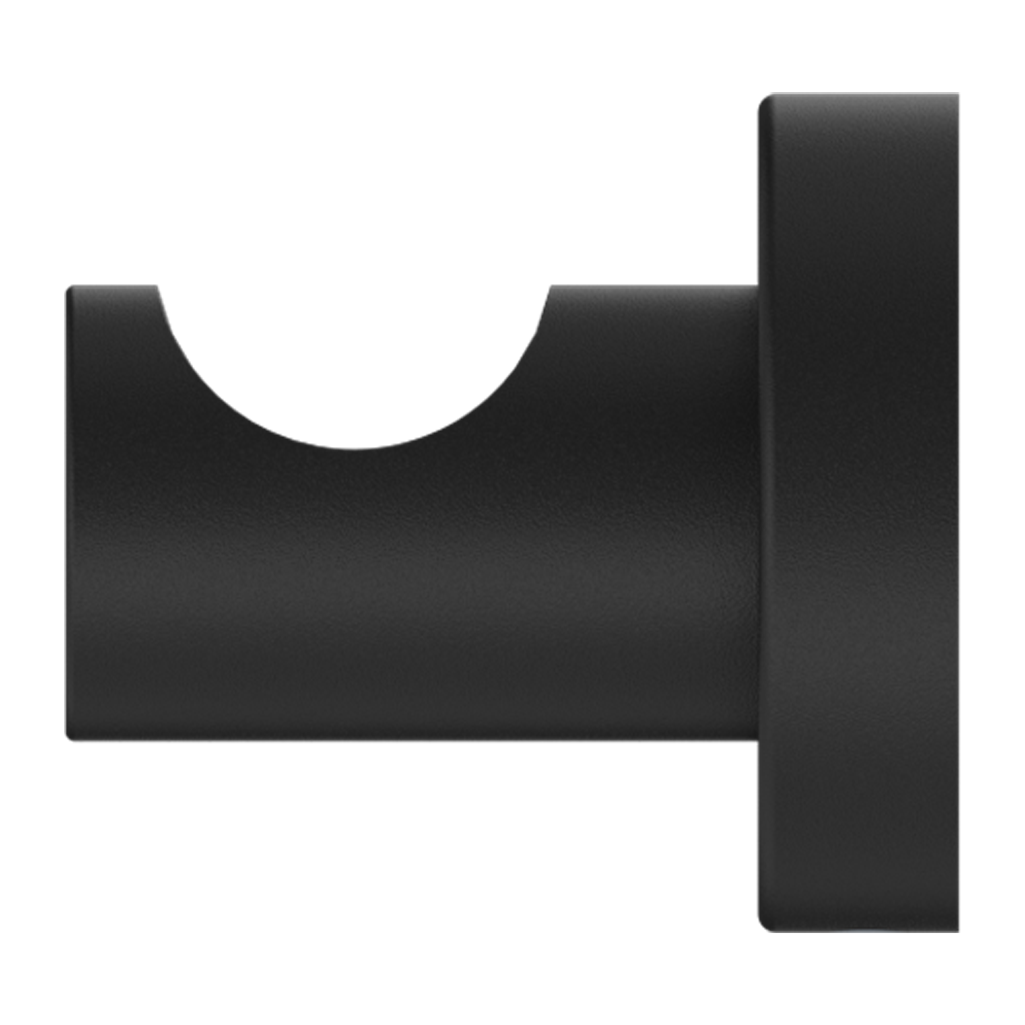 Nero Mecca Robe Hook - Matte Black - NR1982MB