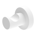 Nero Mecca Robe Hook - Matte White - NR1982MW