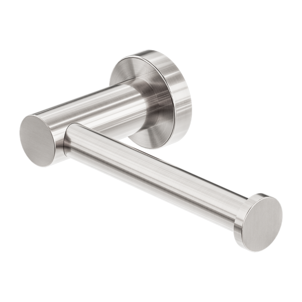 Nero Mecca Toilet Roll Holder - Brushed Nickel - NR1986BN