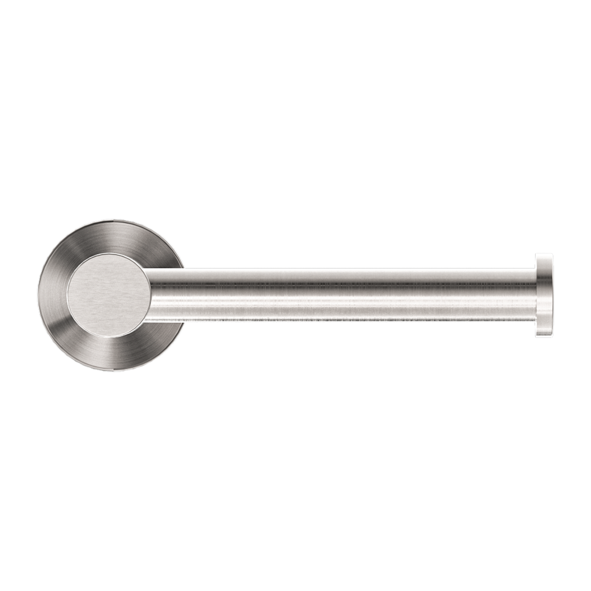 Nero Mecca Toilet Roll Holder - Brushed Nickel - NR1986BN