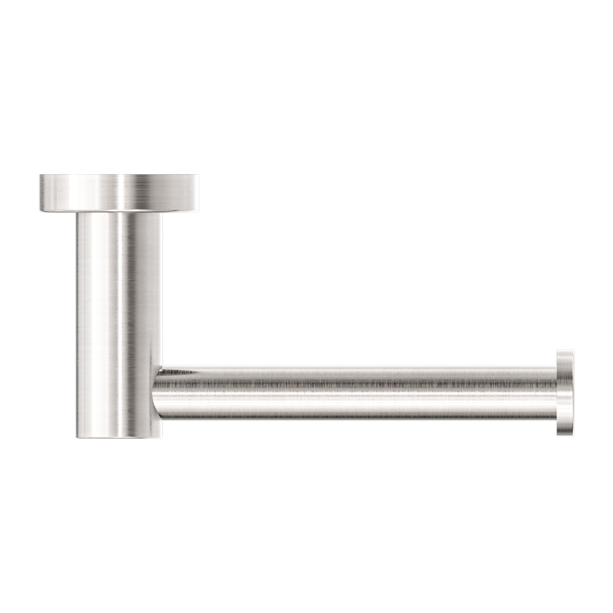 Nero Mecca Toilet Roll Holder - Brushed Nickel - NR1986BN