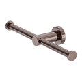 Nero Mecca Double Toilet Roll Holder - Brushed Bronze - NR1986DBZ