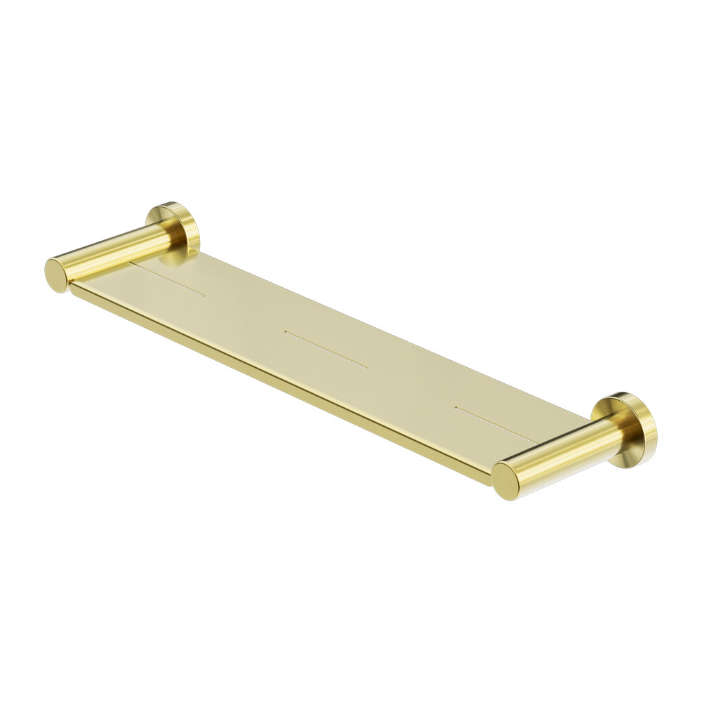 Nero Mecca Metal Shower Shelf - Brushed Gold - NR1987aBG