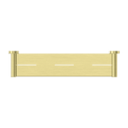 Nero Mecca Metal Shower Shelf - Brushed Gold - NR1987aBG