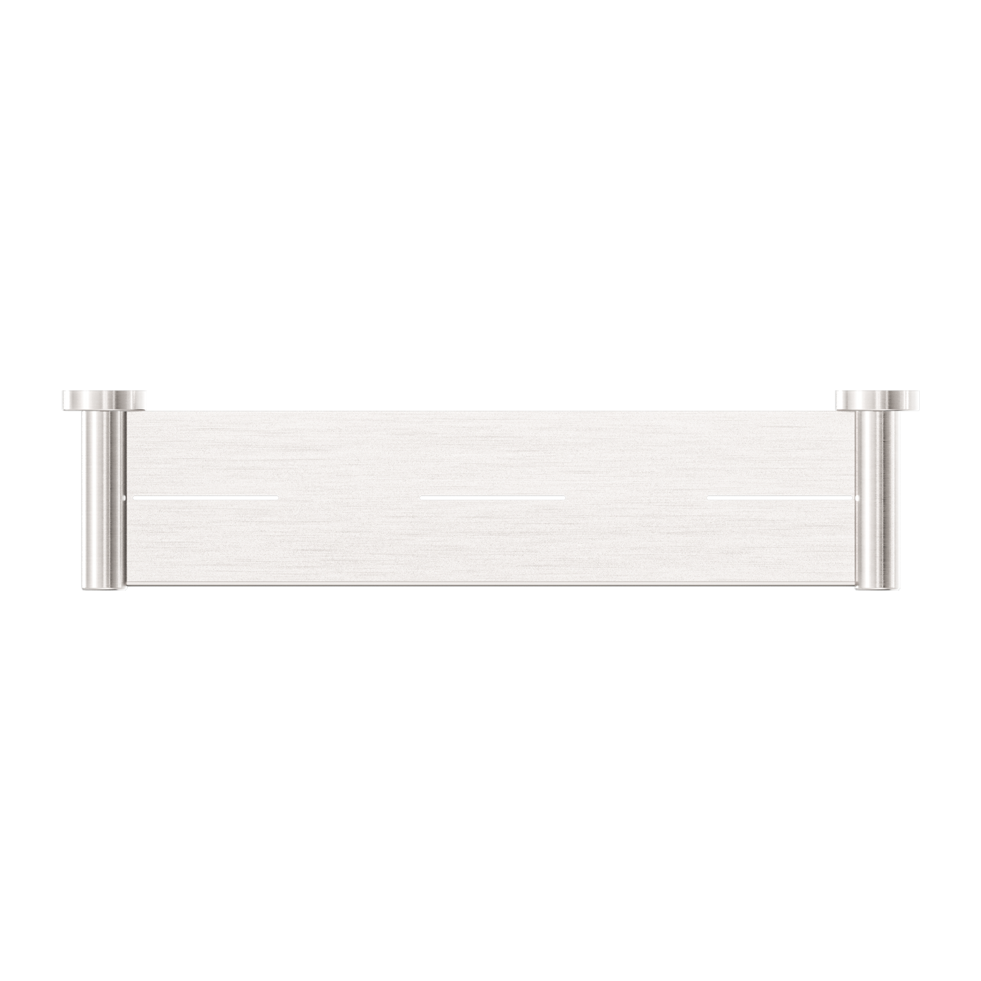 Nero Mecca Metal Shower Shelf - Brushed Nickel - NR1987aBN