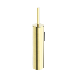 Nero Mecca Toilet Brush Holder - Brushed Gold - NR1988BG