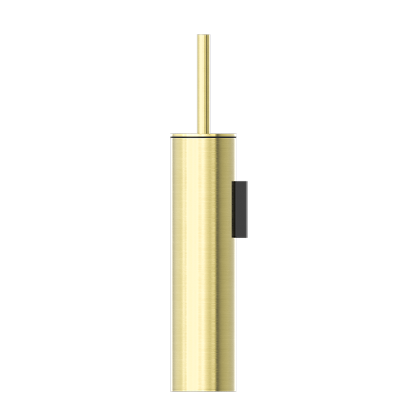 Nero Mecca Toilet Brush Holder - Brushed Gold - NR1988BG