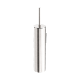 Nero Mecca Toilet Brush Holder - Brushed Nickel - NR1988BN