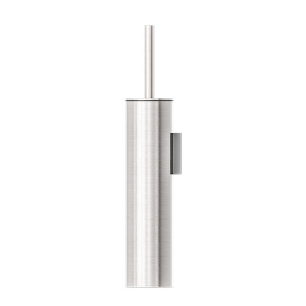 Nero Mecca Toilet Brush Holder - Brushed Nickel - NR1988BN