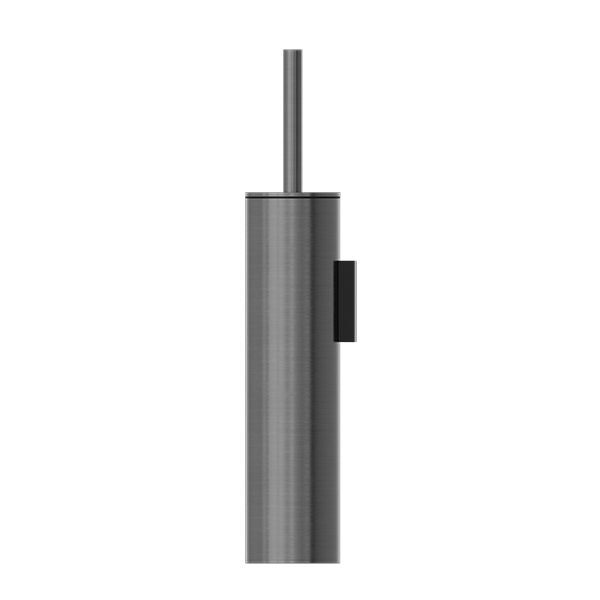 Nero Mecca Toilet Brush Holder - Gun Metal - NR1988GM