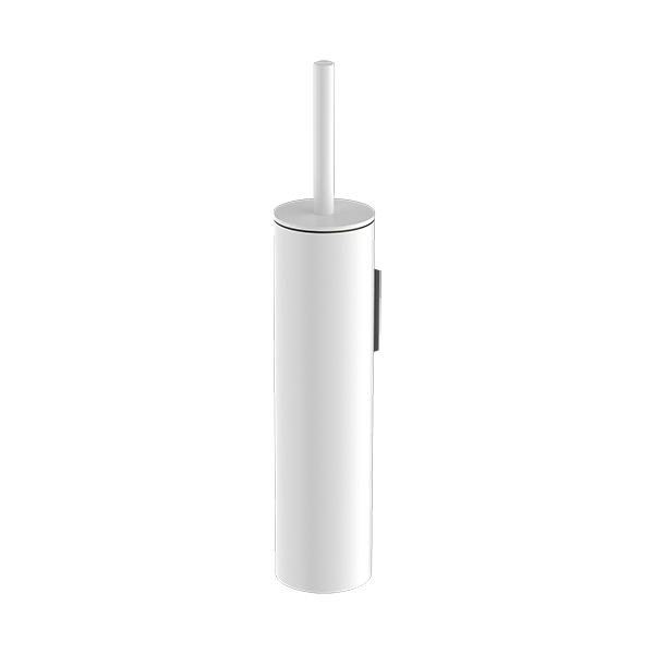 Nero Mecca Toilet Brush Holder - Matte White - NR1988MW