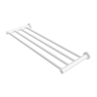 Nero Mecca Towel Rack - Matte White - NR1989MW