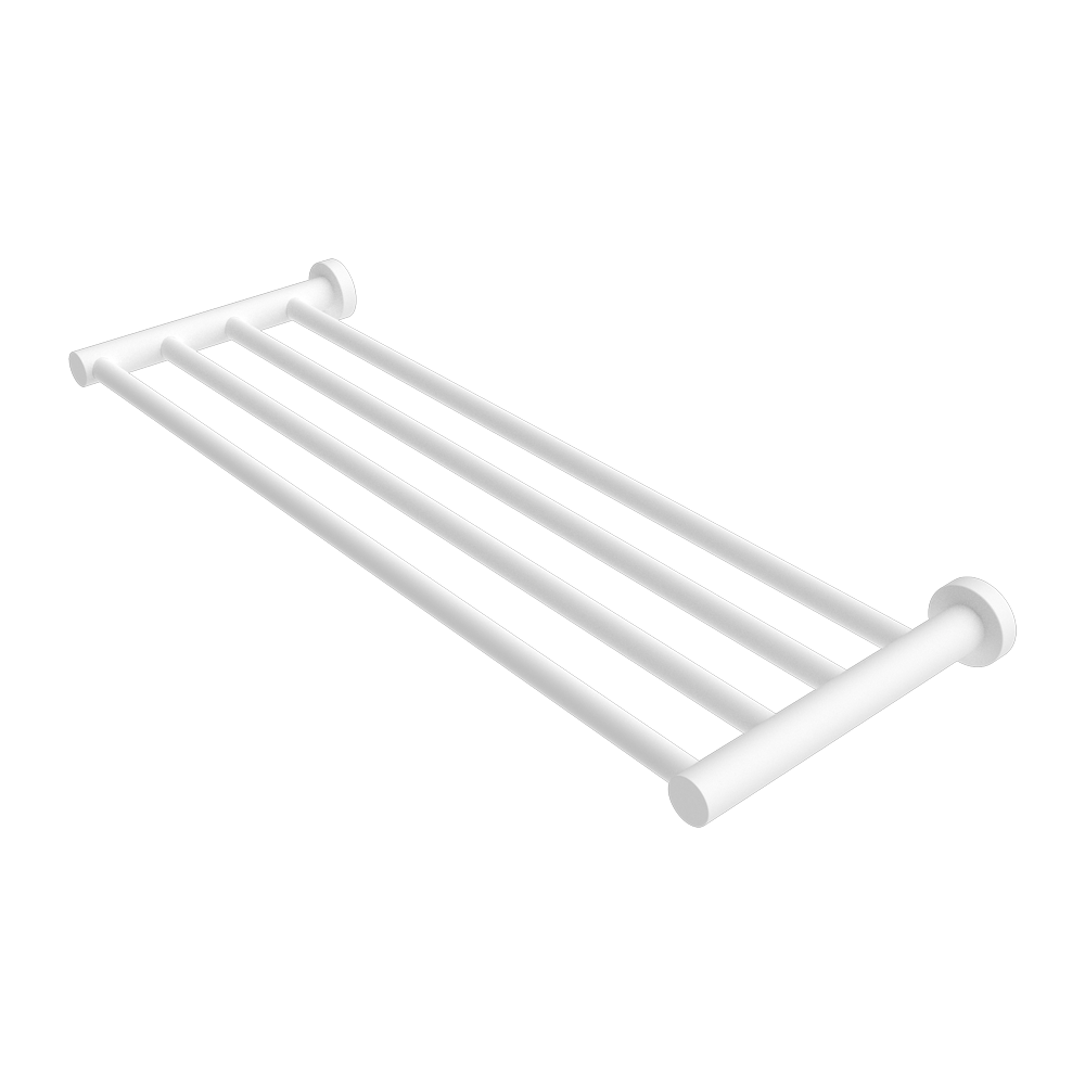 Nero Mecca Towel Rack - Matte White - NR1989MW