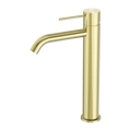 Nero Mecca Tall Basin Mixer - Brushed Gold - NR221901aBG