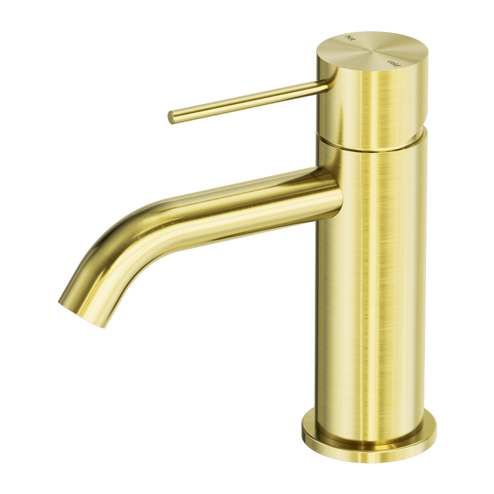 Nero Mecca Basin Mixer - Brushed Gold - NR221901BG