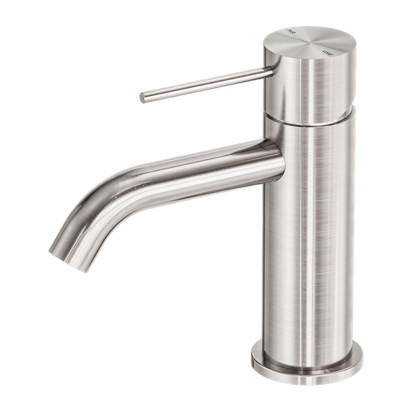 Nero Mecca Basin Mixer - Brushed Nickel