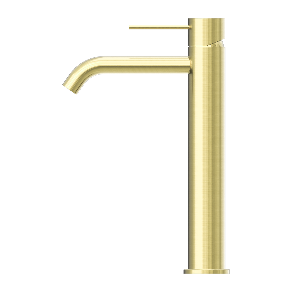 Nero Mecca Tall Basin Mixer - Brushed Gold - NR221901aBG