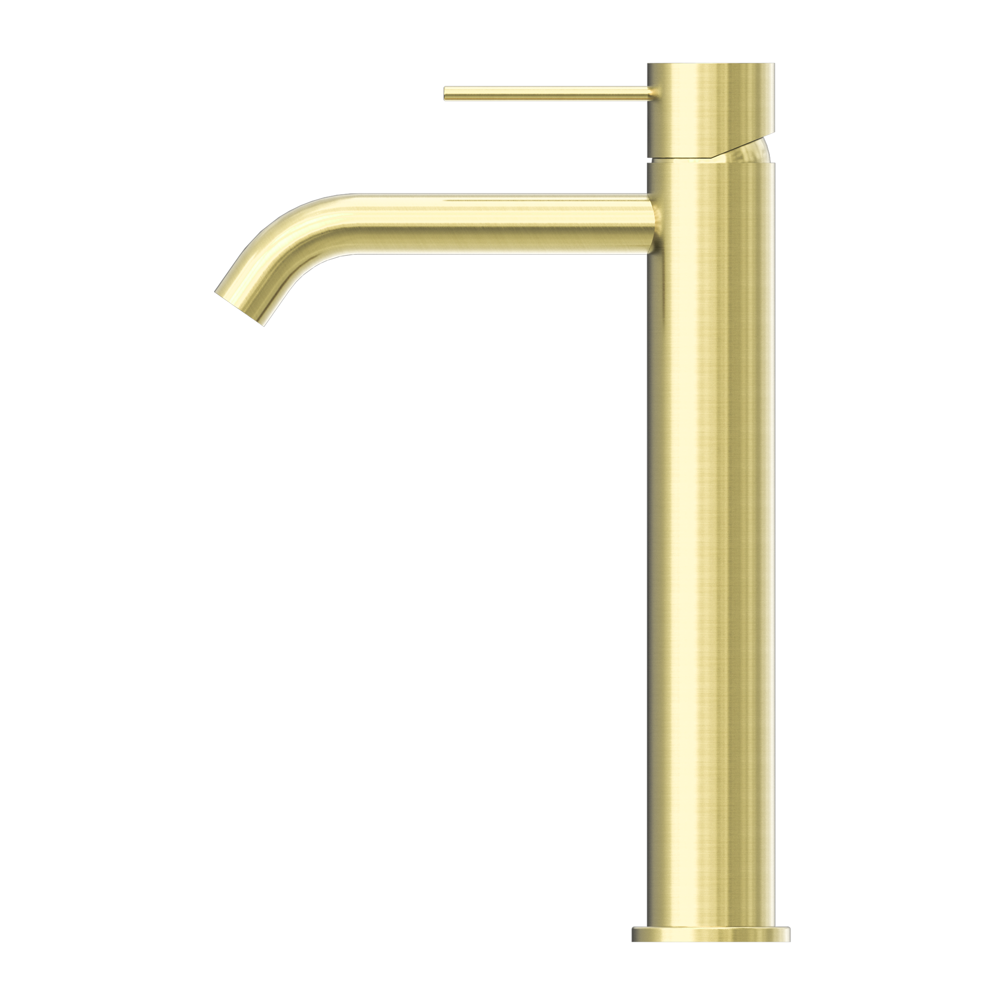 Nero Mecca Tall Basin Mixer - Brushed Gold - NR221901aBG