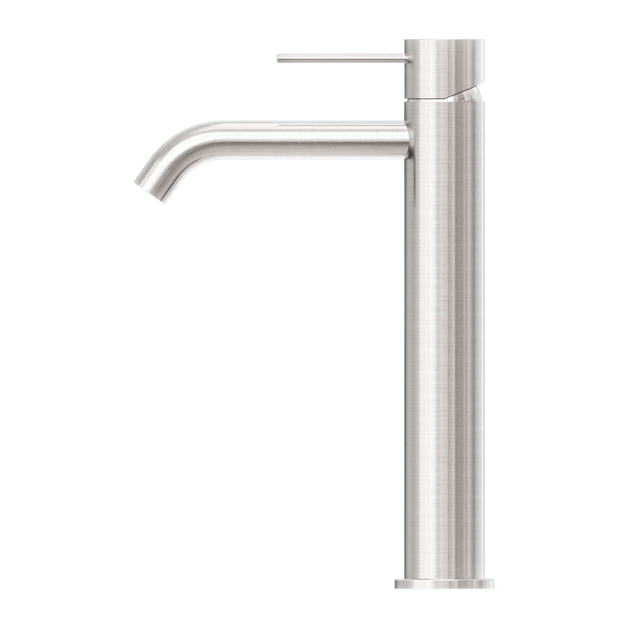Nero Mecca Tall Basin Mixer - Brushed Nickel - NR221901aBN