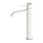 Nero Mecca Tall Basin Mixer - Matte White - NR221901aMW