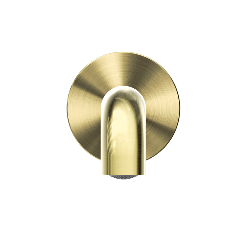 Nero Mecca Basin/Bath Spout Only 120mm - Brushed Gold
