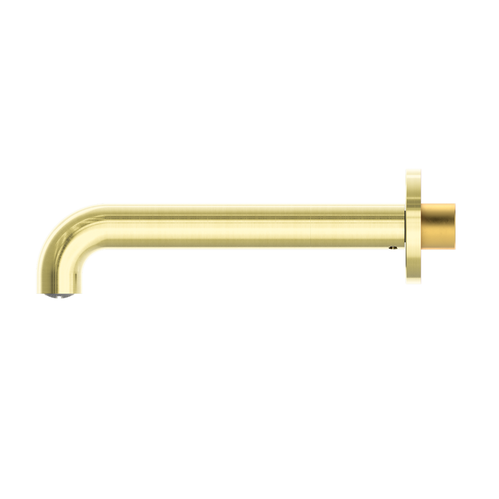 Nero Mecca Basin/Bath Spout Only 260mm - Brushed Gold - NR221903c260BG