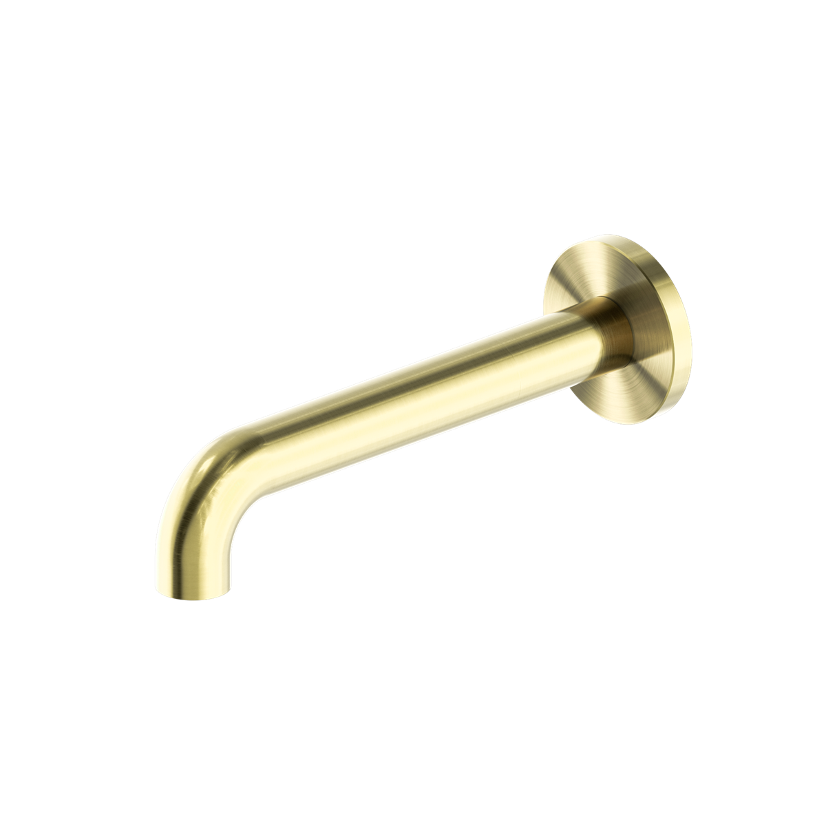 Nero Mecca Basin/Bath Spout Only 260mm - Brushed Gold - NR221903c260BG