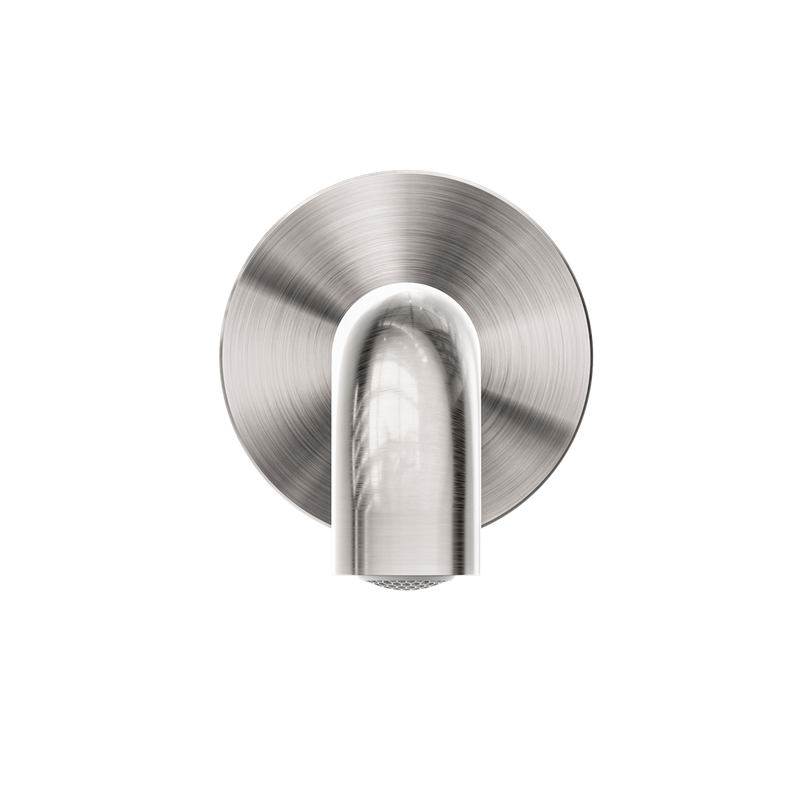 Nero Mecca Basin/Bath Spout Only 120mm - Brushed Nickel