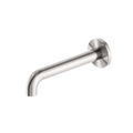 Nero Mecca Basin/Bath Spout Only 120mm - Brushed Nickel - NR221903c120BN