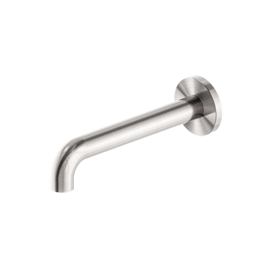 Nero Mecca Basin/Bath Spout Only 160mm - Brushed Nickel - NR221903c160BN