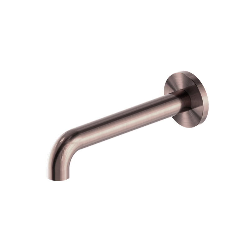 Nero Mecca Basin/Bath Spout Only 185mm - Brushed Bronze