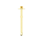 Nero Mecca Wall Mounted Swivel Basin/Bath Spout Only 225mm - Brushed Gold - NR221903gBG