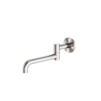 Nero Mecca Wall Mounted Swivel Basin/Bath Spout Only 225mm - Brushed Nickel - NR221903gBN