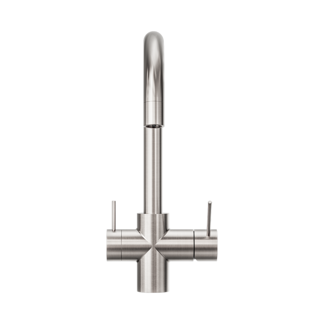 Nero Mecca 3-Way Filtered Mixer Tap - LF Brushed Nickel - NR221907eBN