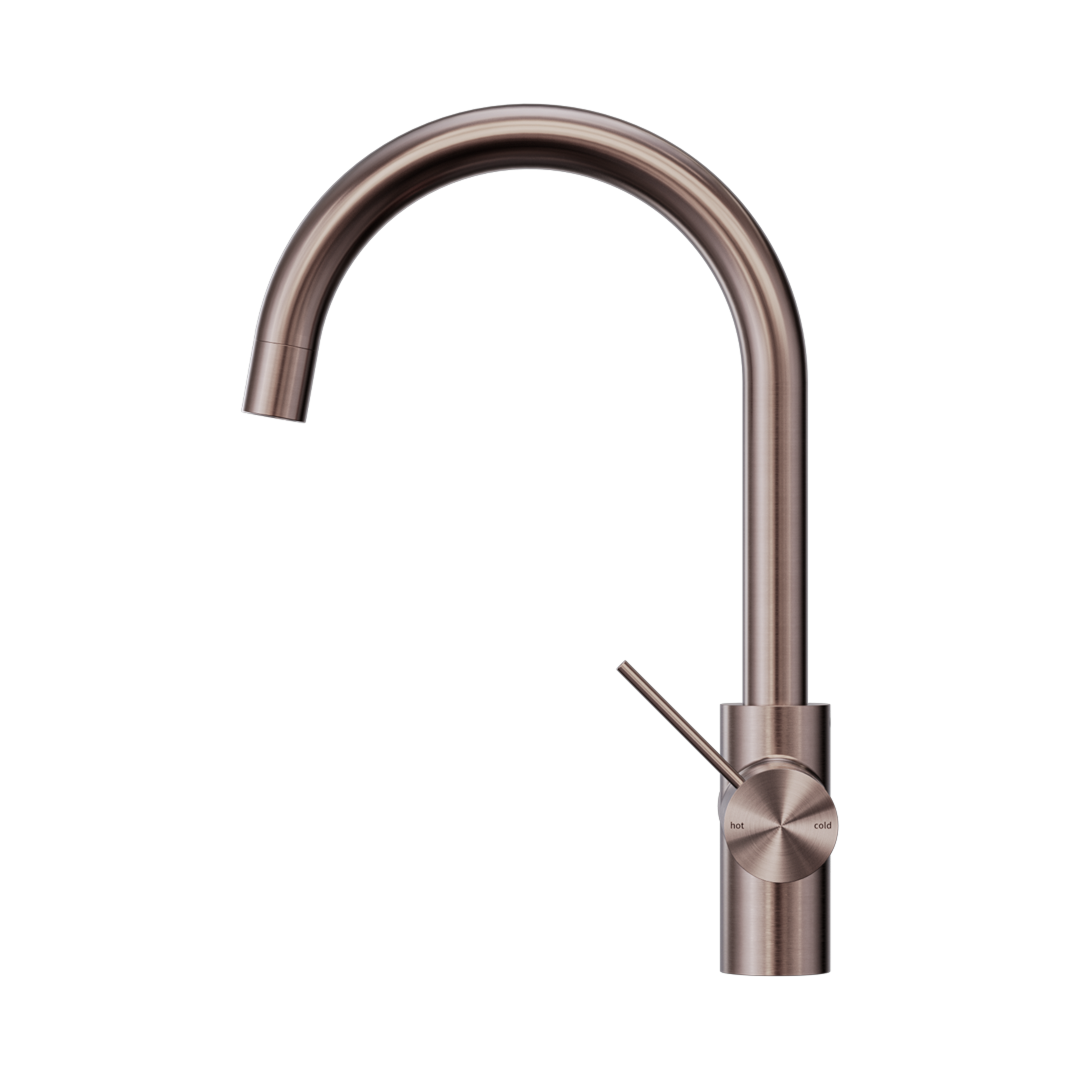 Nero Mecca 3-Way Filtered Mixer Tap - LF Brushed Bronze - NR221907eBZ