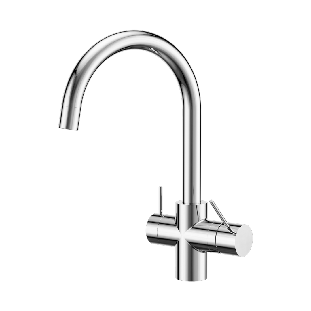 Nero Mecca 3-Way Filtered Mixer Tap - Chrome - NR221907eCH