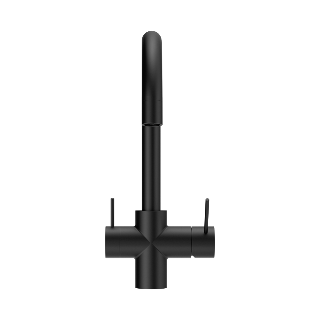 Nero Mecca 3-Way Filtered Mixer Tap - LF Matte Black - NR221907eMB