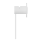 Nero Mecca Care Shower Mixer Includes In-Wall Body - Matte White - NR221911xMW