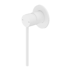 Nero Mecca Care Shower Mixer Includes In-Wall Body - Matte White - NR221911xMW