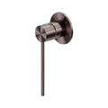 Nero Mecca Care Shower Mixer Includes In-Wall Body - Brushed Bronze - NR221911xBZ