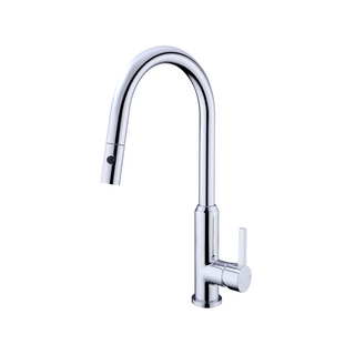 Nero Pearl Pull Out Sink Mixer with Vegie Spray - LF Chrome - NR231708CH