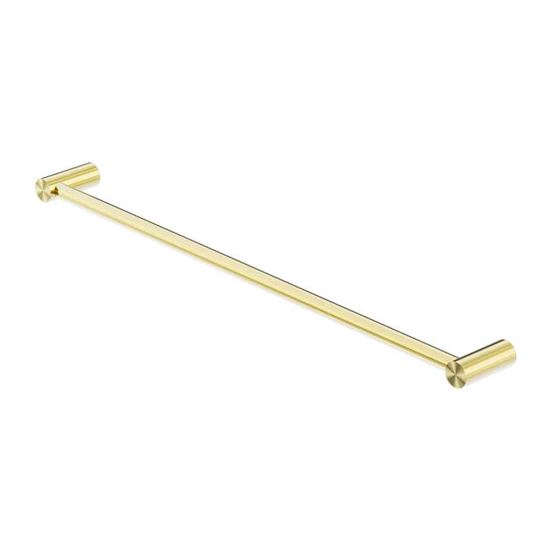 Nero New Mecca Single Towel Rail 600mm - Brushed Gold