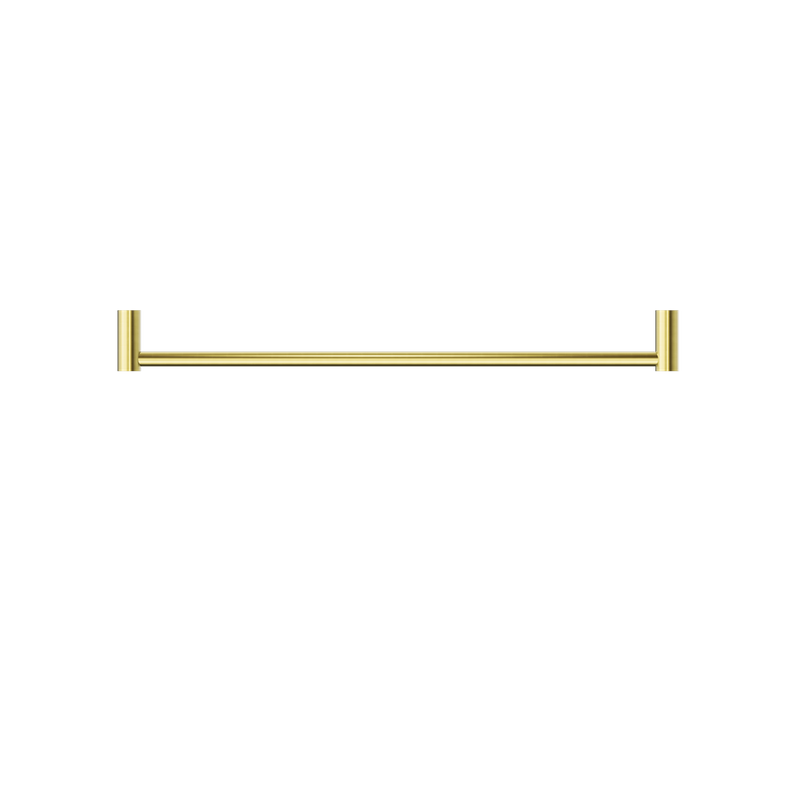 Nero New Mecca Single Towel Rail 600mm - Brushed Gold