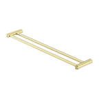 Nero New Mecca Double Towel Rail 600mm - Brushed Gold - NR2324dBG