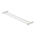 Nero New Mecca Double Towel Rail 800mm - Brushed Nickel - NR2330dBN
