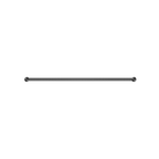 Nero New Mecca Single Towel Rail 600mm - Gun Metal - NR2324GM