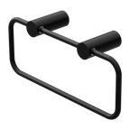 Nero New Mecca Towel Ring - Matte Black - NR2380aMB