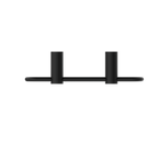 Nero New Mecca Towel Ring - Matte Black - NR2380aMB